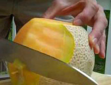 Cut a Cantaloupe